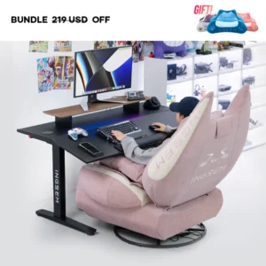 ipadcasestore Fat Cat Recliner + Tilt Desk Bundle